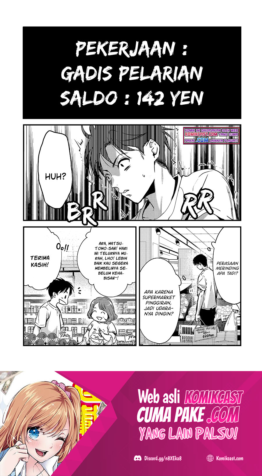 It’s Fun Having a 300,000 yen a Month Job Welcoming Home an Onee-san Who Doesn’t Find Meaning in a Job That Pays Her 500,000 yen a Month Chapter 15 Gambar 2